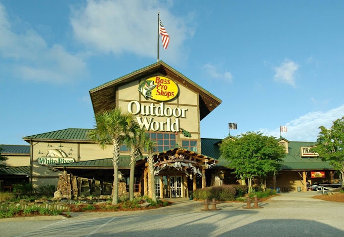 Bass Pro Shops and other local entertainment and shopping venues at the Spanish Fort Center